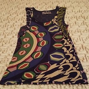 Colorful Desigual tank top